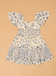 Finley Floral Dress Detail 4 - AS Kids