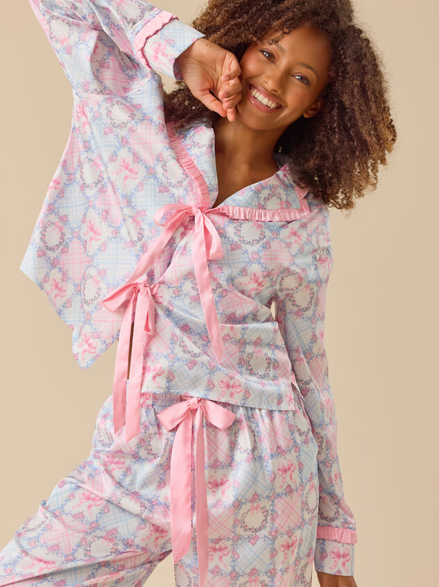 Isabelle Tie-Front Sleep Top Detail 3 - ALTAR'D STATE KIDS