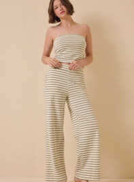 Poppy Stripe Lounge Pants Detail 5 - ALTAR'D STATE KIDS