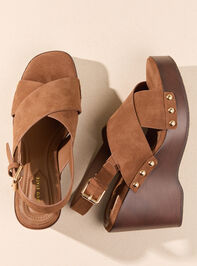 Willow Studded Wedge Detail 4 - AS Kids