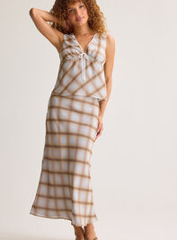 Jenna Plaid Midi Skirt - AS Kids