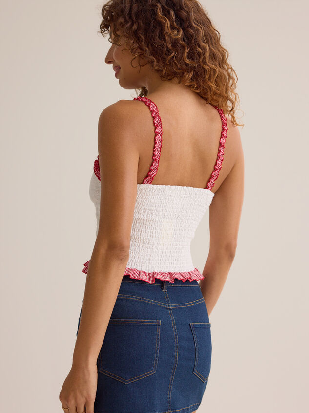 Cora Smocked Eyelet Cami Detail 4 - ALTAR'D STATE KIDS