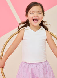 Pearl Polo Tank - ALTAR'D STATE KIDS