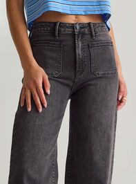 Prestyn High Rise Straight Leg Jeans Detail 2 - AS Kids