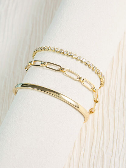 The Waterproof Collection 3 Pack Bangle Bracelet - AS Kids