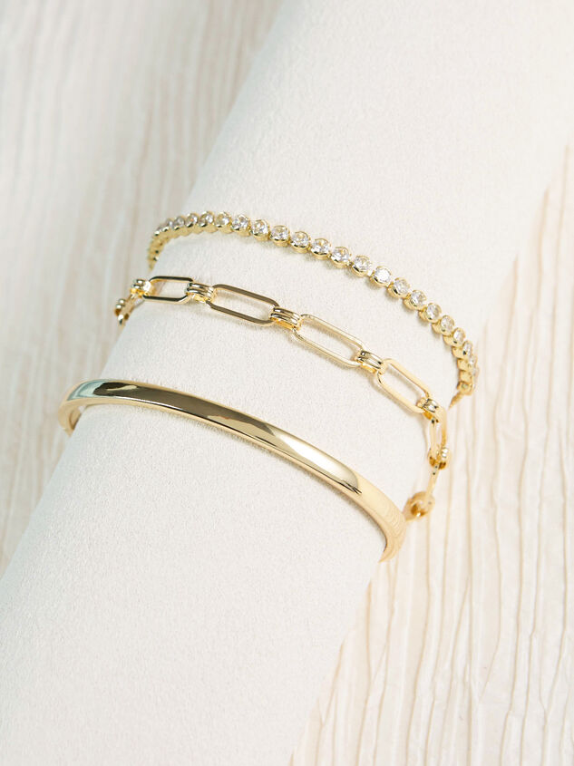 The Waterproof Collection 3 Pack Bangle Bracelet Detail 2 - AS Kids