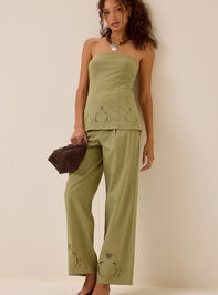 Paloma Embroidered Pant - AS Kids