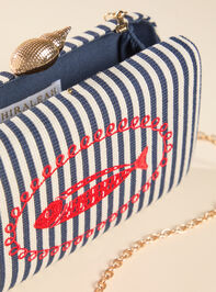 Sardine Stripe Clutch Detail 2 - ALTAR'D STATE KIDS