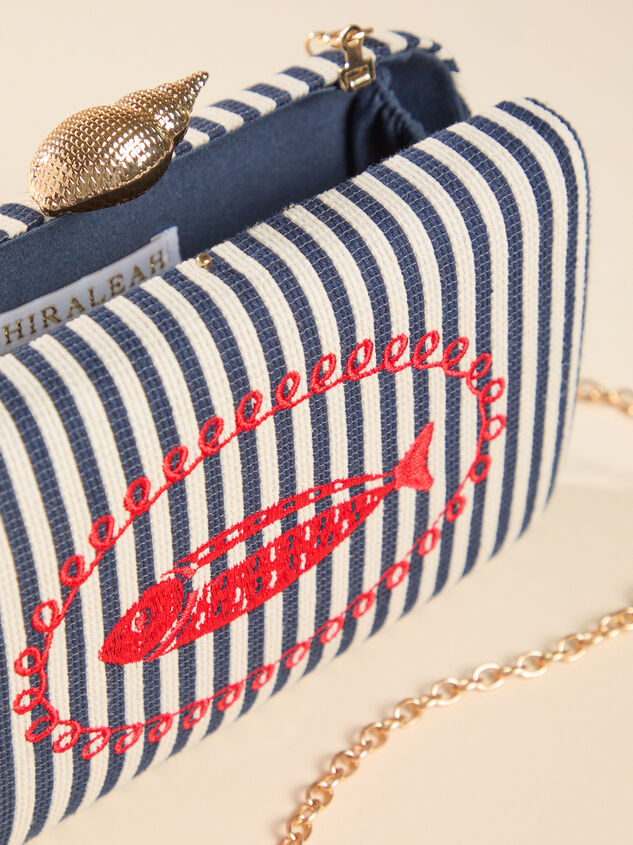Sardine Stripe Clutch Detail 2 - ALTAR'D STATE KIDS