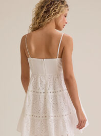Briar Eyelet Mini Dress Detail 5 - AS Kids
