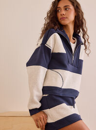 Overtime Striped Pullover Detail 3 - AS Kids