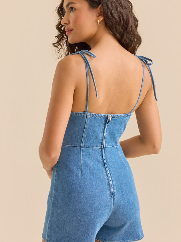 Payden Overlay Denim Romper Detail 2 - ALTAR'D STATE KIDS