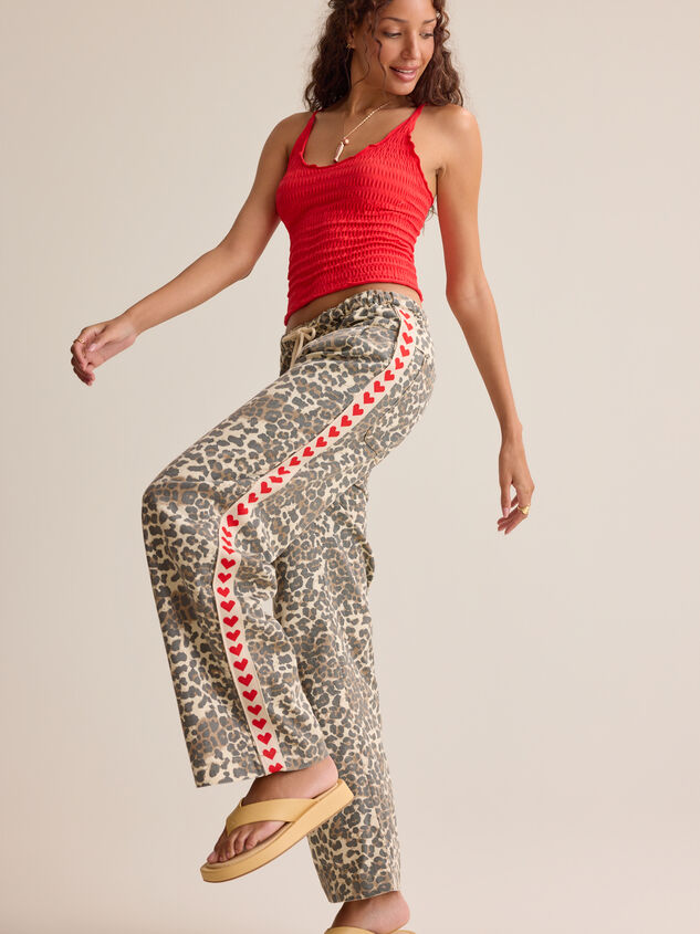 Meredith Cheetah Heart Pants Detail 6 - AS Kids