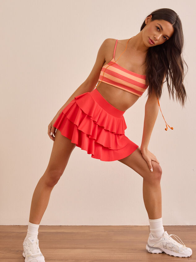 Rally Ruffle Mini Skort Detail 5 - AS Kids