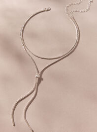 Glitzy 2 Layer Y Necklace - AS Kids