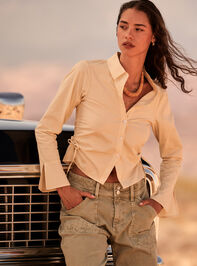 Camden Button Down Top Detail 3 - AS Kids
