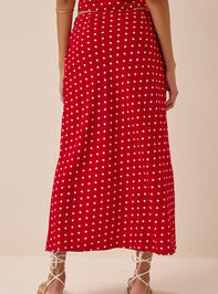 Jaycee Dot Midi Skirt Detail 5 - AS Kids