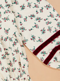 Ella Floral Velvet Bubble Detail 3 - ALTAR'D STATE KIDS