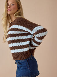 Valerie Striped Sweater Detail 3 - AS Kids