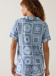 Haley Bandana Lounge Top Detail 6 - AS Kids