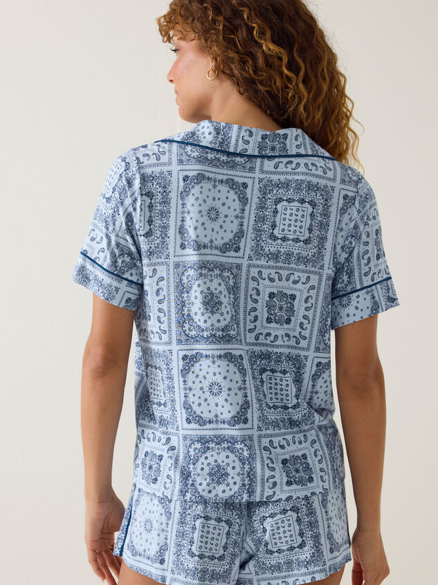 Haley Bandana Lounge Top Detail 6 - AS Kids
