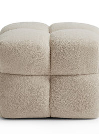 Paula Upholstered Stool - AS Kids