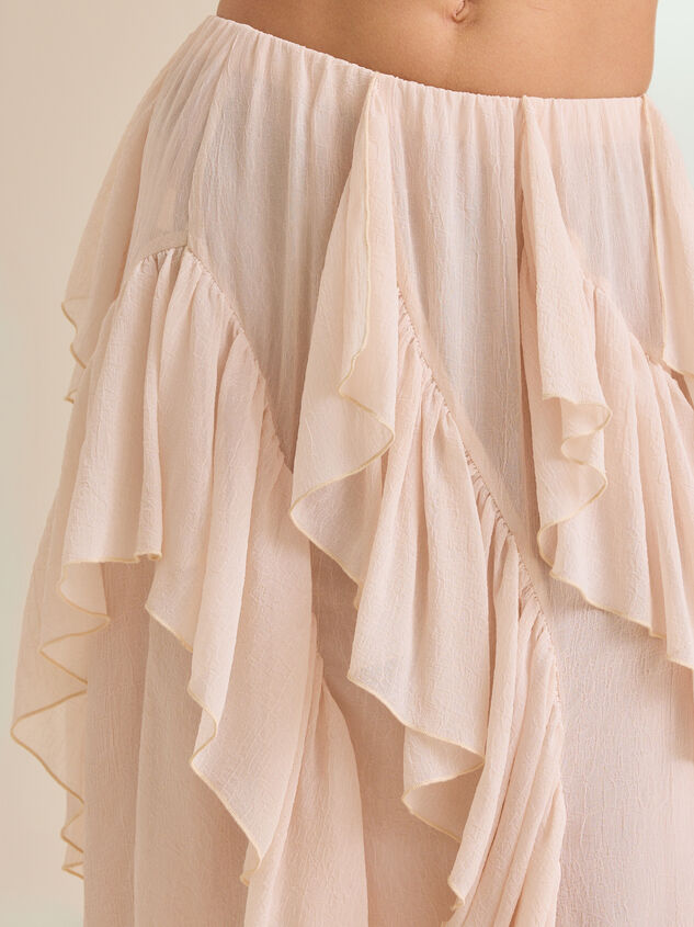 Atlas Ruffle Midi Skirt Detail 3 - ALTAR'D STATE KIDS
