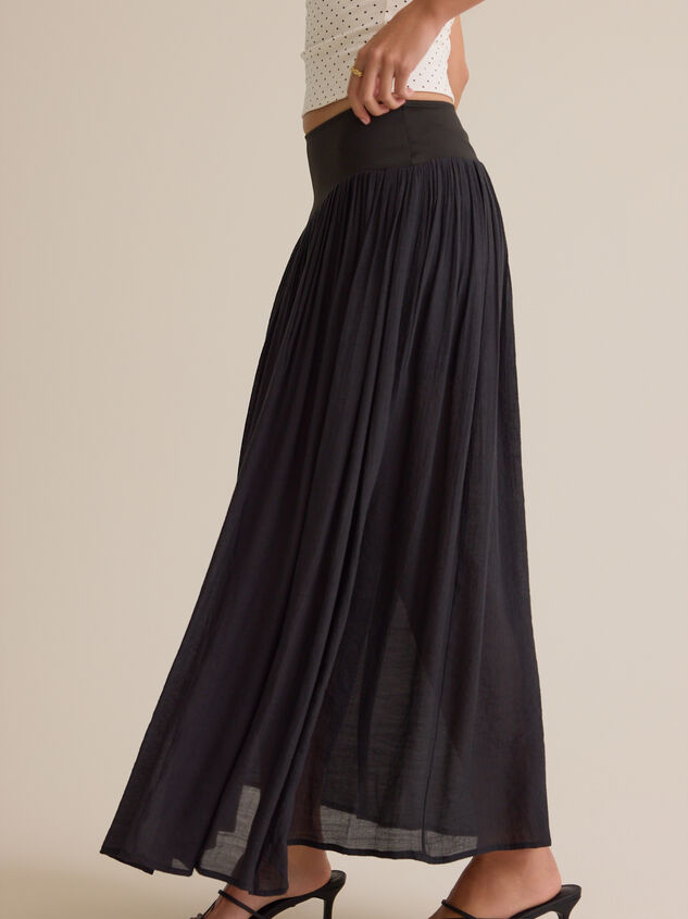 Saylor Drop-Waist Maxi Skirt Detail 4 - ALTAR'D STATE KIDS
