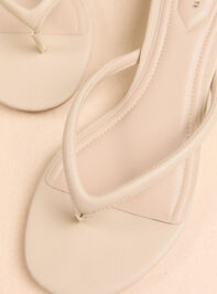 Positano Flip Flop Kitten Heel Detail 4 - AS Kids