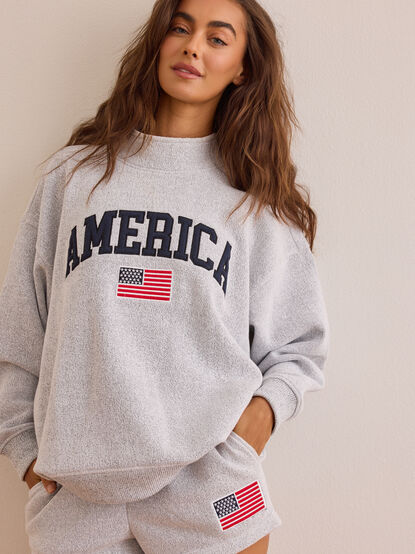 America Classic Mockneck - AS Kids