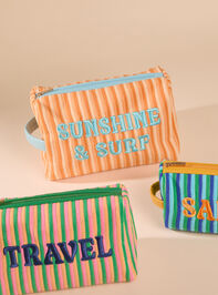 Travel Stripe Pouch Detail 5 - ALTAR'D STATE KIDS