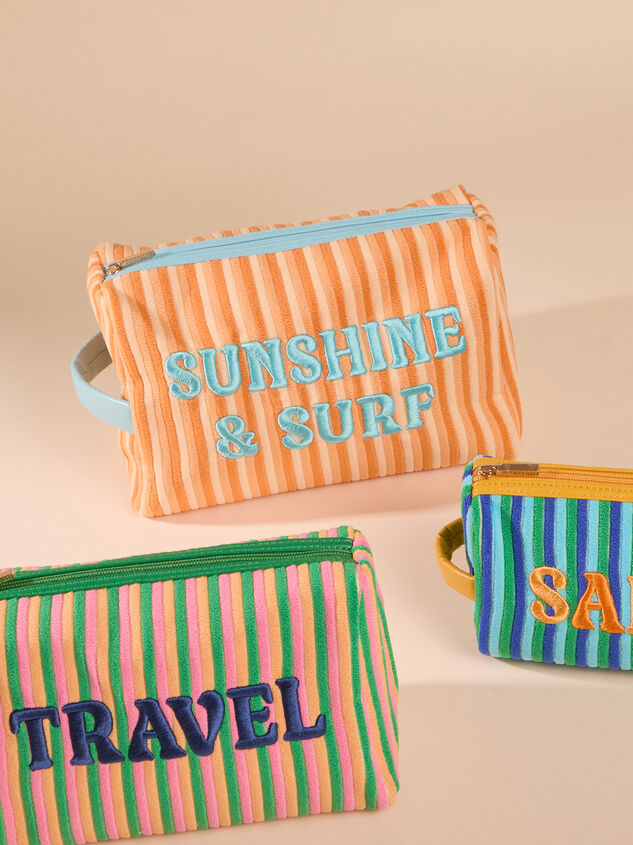 Travel Stripe Pouch Detail 5 - ALTAR'D STATE KIDS