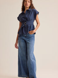 Cypress Button Up Top Detail 2 - AS Kids