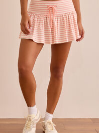 Sweet Stripe Lounge Skirt Detail 3 - ALTAR'D STATE KIDS