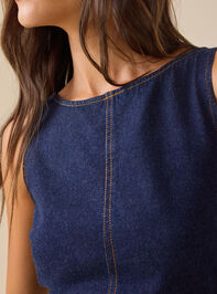 Winona Denim Mini Dress Detail 4 - ALTAR'D STATE KIDS