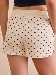 Supersoft Polka Dot Lounge Shorts Detail 4 - ALTAR'D STATE KIDS