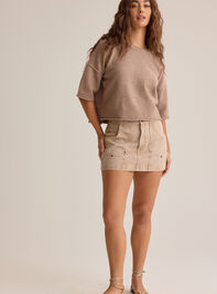 Arden Sweater Tee Detail 3 - AS Kids