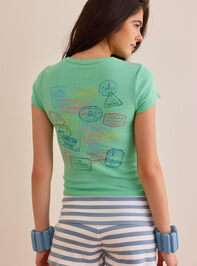 Text You When I Land Baby Tee - AS Kids