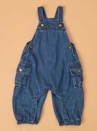 Scout Denim Cargo Overalls Detail 2 - AS Kids