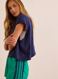 In Motion Circle Back Tee Detail 4 - AS Kids