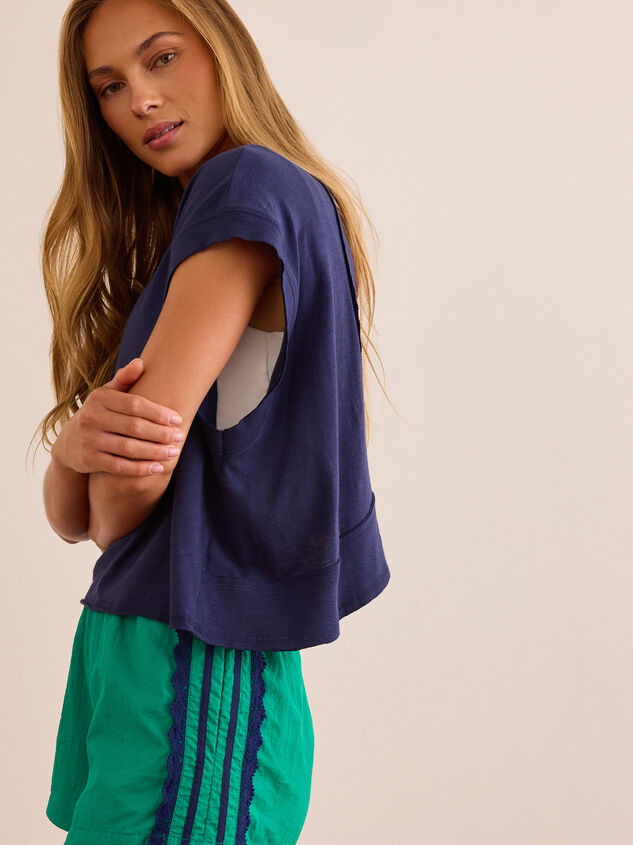 In Motion Circle Back Tee Detail 4 - AS Kids