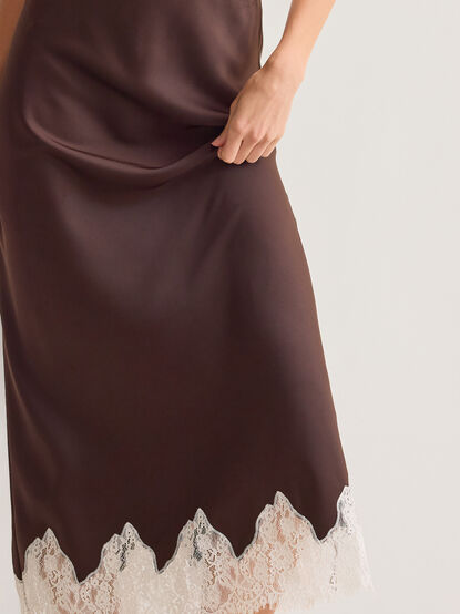 Sorella Lace Trim Maxi Skirt - AS Kids