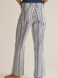 Carrie Stripe Straight Leg Pant Detail 4 - AS Kids