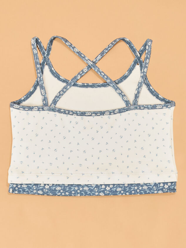 Addy Floral Double Layer Tank Detail 5 - AS Kids