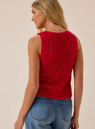 Tyra Crochet Vest Detail 6 - AS Kids