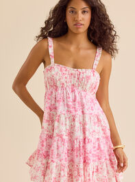 Mel Floral Mini Dress Detail 2 - ALTAR'D STATE KIDS