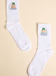 Embroidered Book Nook Crew Sock - ALTAR'D STATE KIDS