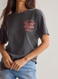 Riley Green Oversize Tee Detail 3 - AS Kids