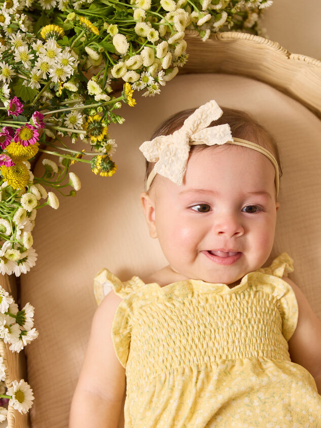 Amy Floral Smocked Bubble Detail 2 - ALTAR'D STATE KIDS