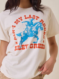 Riley Green Oversized Tee Detail 2 - AS Kids